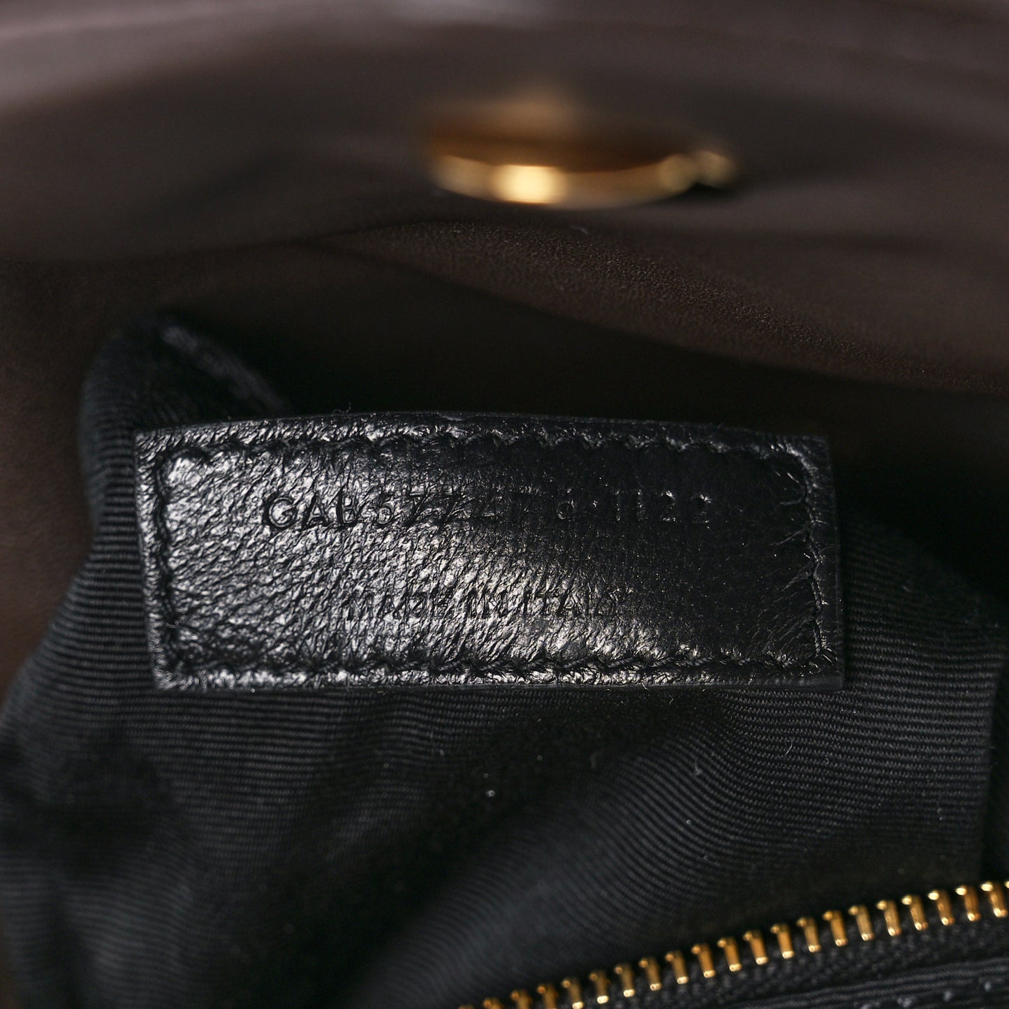 Lambskin Quilted Small Loulou Puffer Monogram Chain Satchel Seaweed