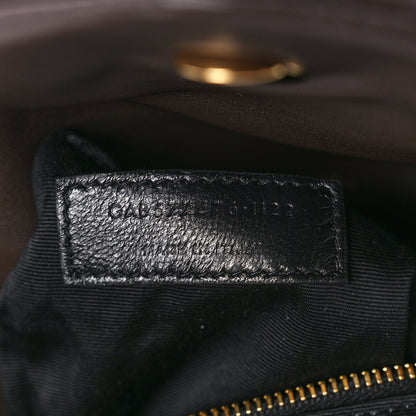 Saint Laurent Lambskin Quilted Small Loulou Puffer Monogram Chain Satchel Seaweed 8 of 12
