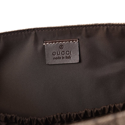 Gucci GG Plus Monogram Messenger Diaper Bag Dark Brown 7 of 12