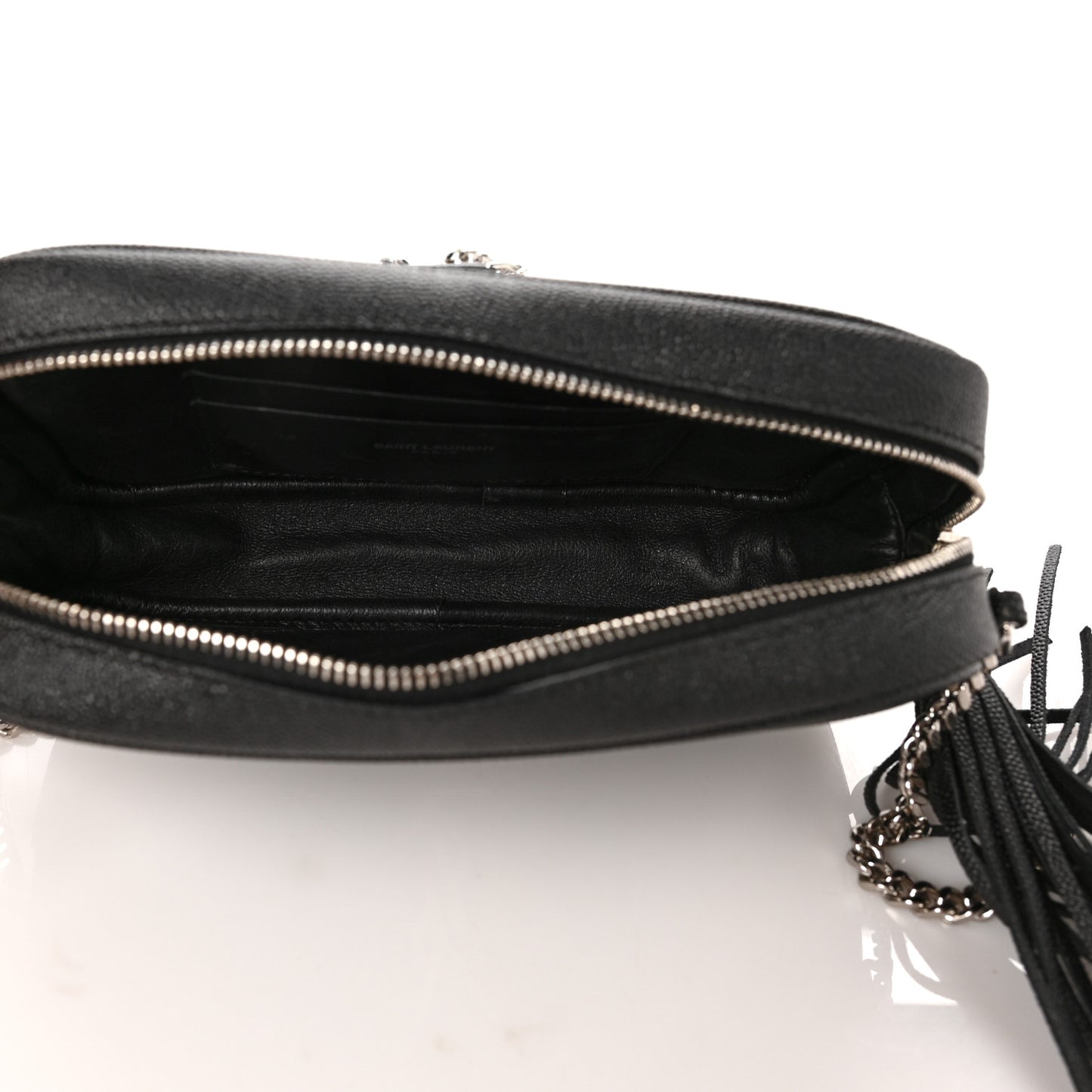 Grain De Poudre Matelasse Monogram Mini Lou Camera Bag Black