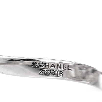 Chanel 18K White Gold Diamond Fil de Camelia Ring 52 6 4 of 6