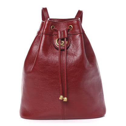 Gucci Piuma Lux Energy Medium Re(Belle) Convertible Bucket Bag Hibiscus Red 1 of 9