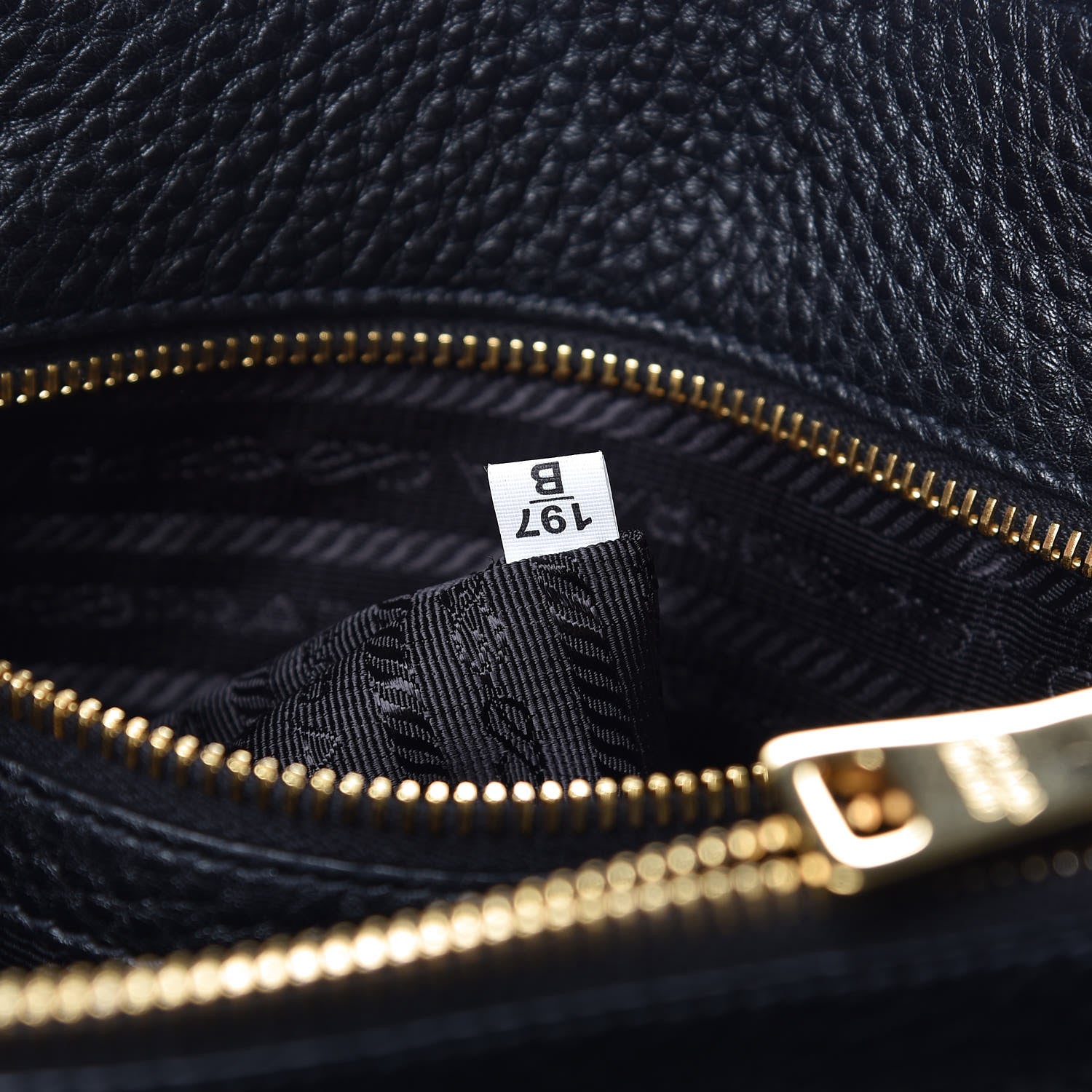 Prada Vitello Phenix Top Handle Bag Black 8 of 8