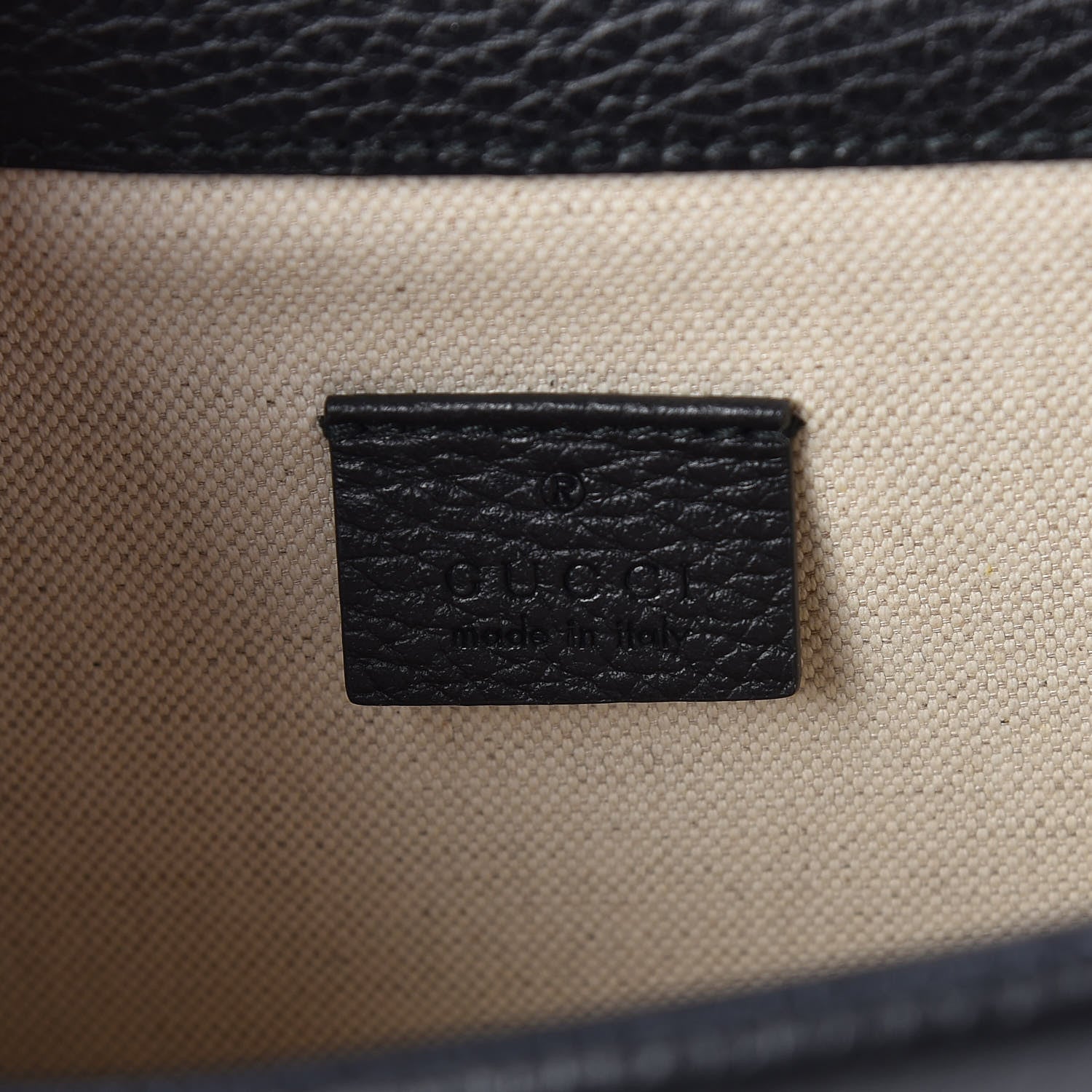 Gucci Calfskin Mini Dionysus Shoulder Bag Black 6 of 9