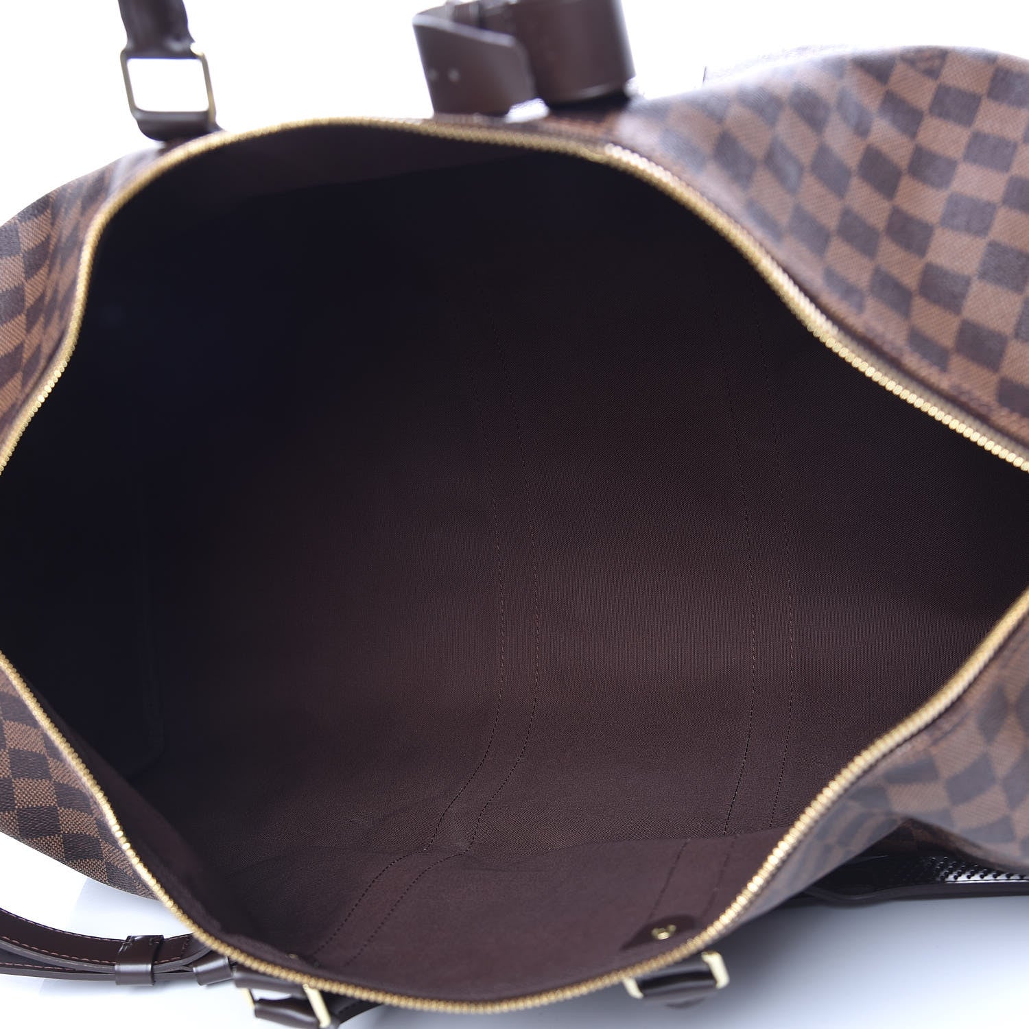 Louis Vuitton Damier Ebene Keepall Bandouliere 55 5 of 10