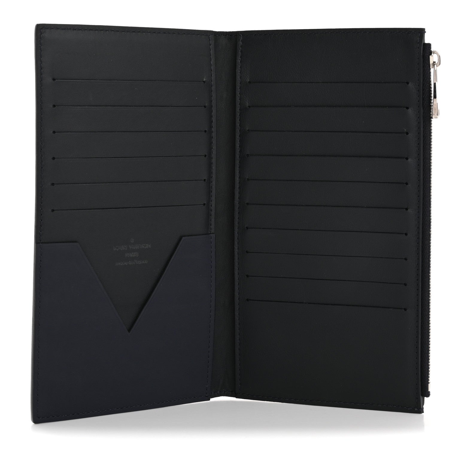 Louis Vuitton Smooth Calfskin America's Cup Organizer Wallet  Navy 5 of 7