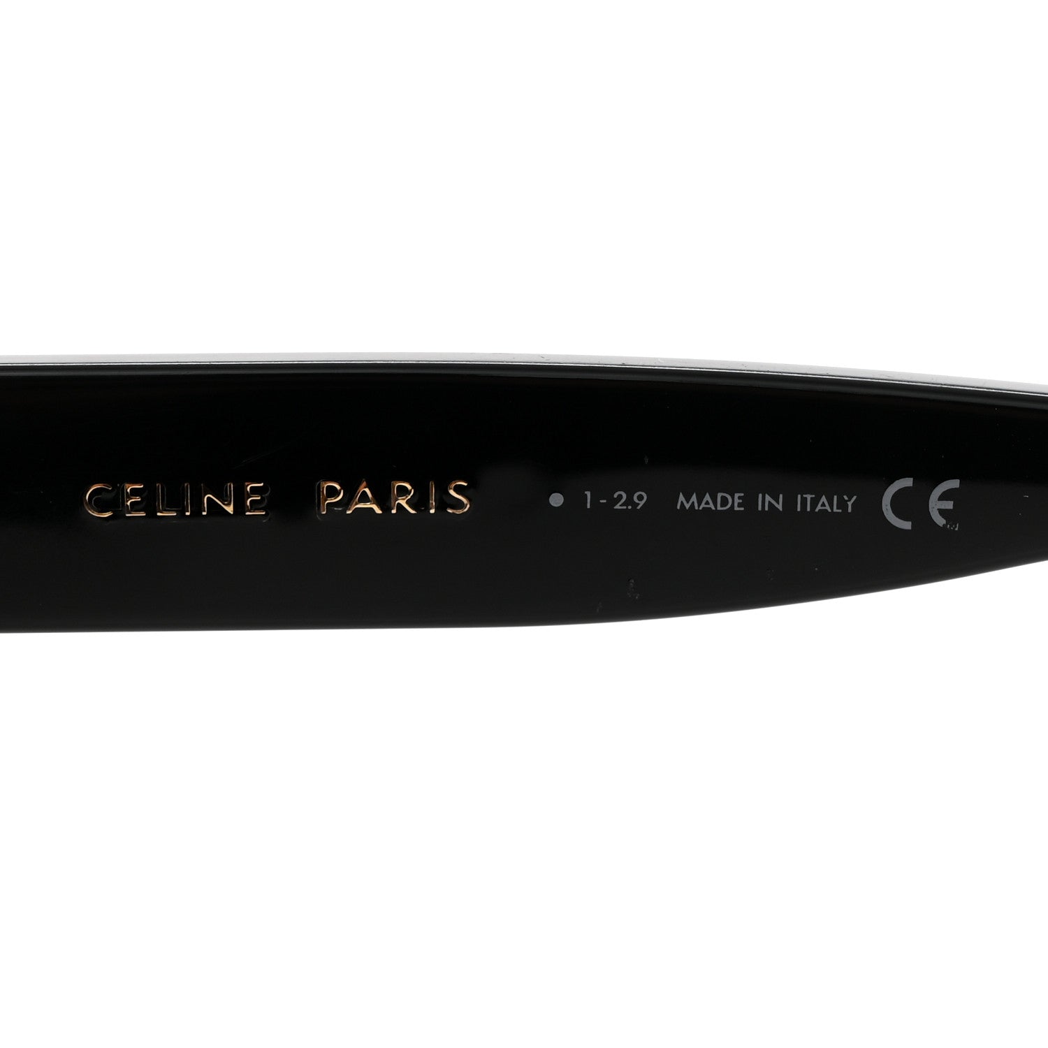 Celine Shadow Sunglasses CL 4001IN Black Havana 6 of 7