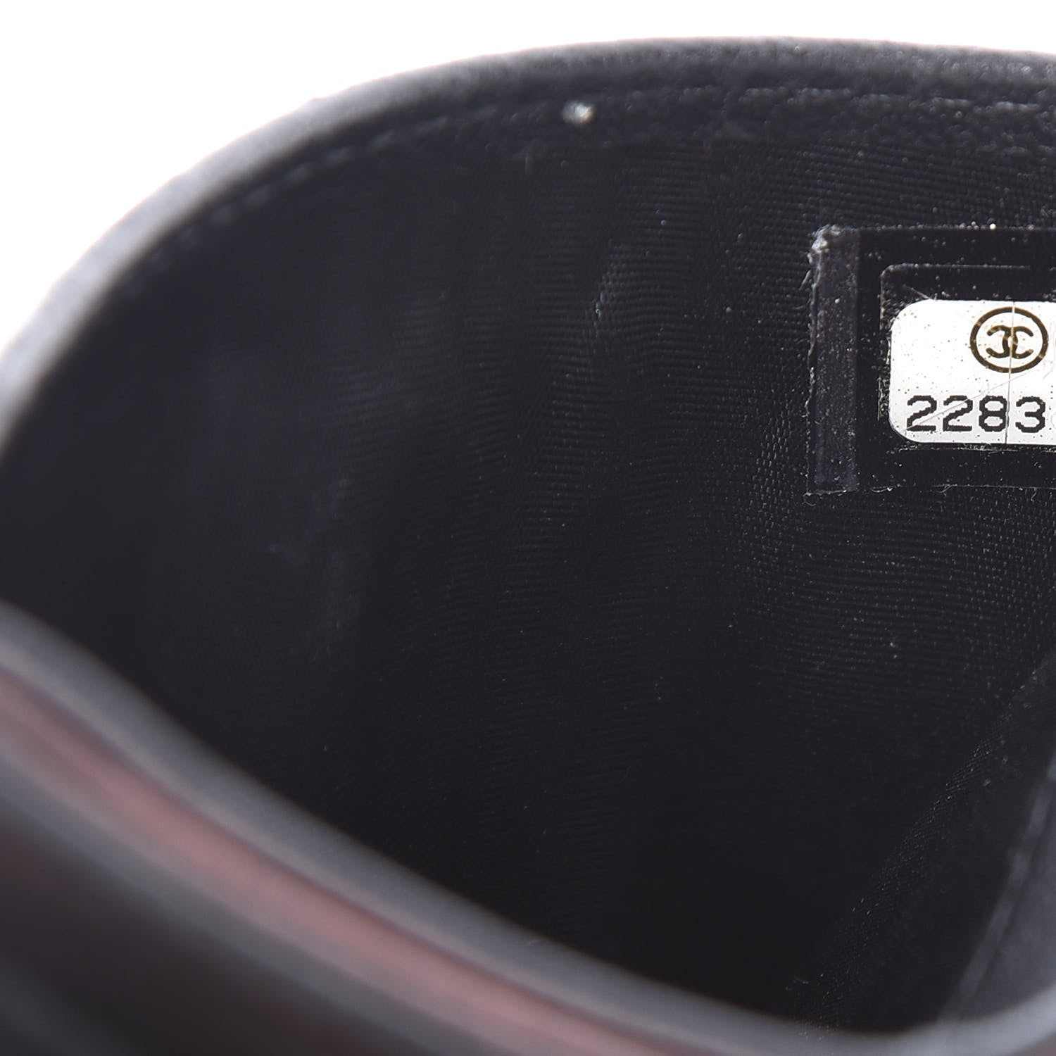Chanel Lambskin Quilted Card Holder Black 7 of 9
