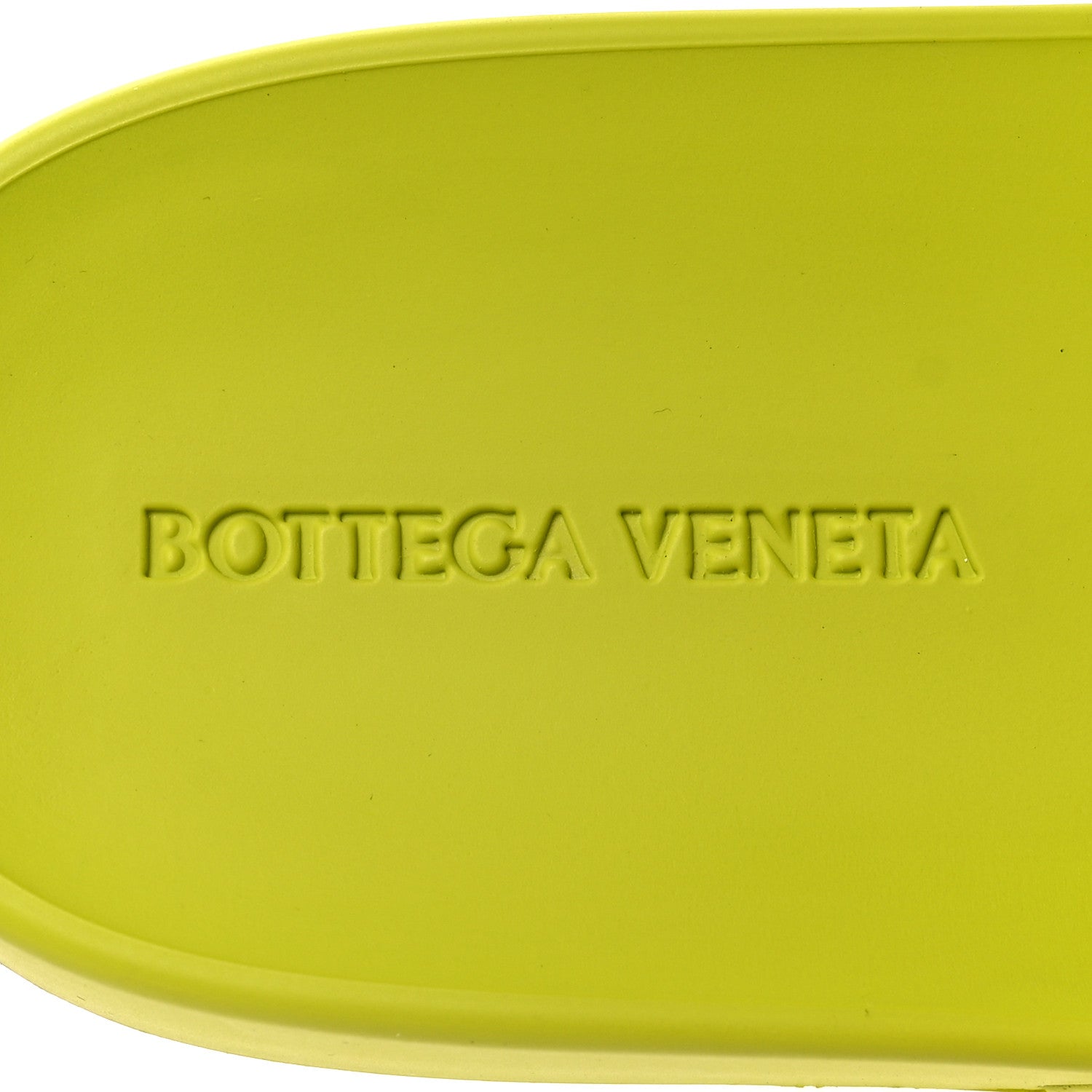 Bottega Veneta Rubber Carpet Slider Sandals 38 Kiwi 7 of 7