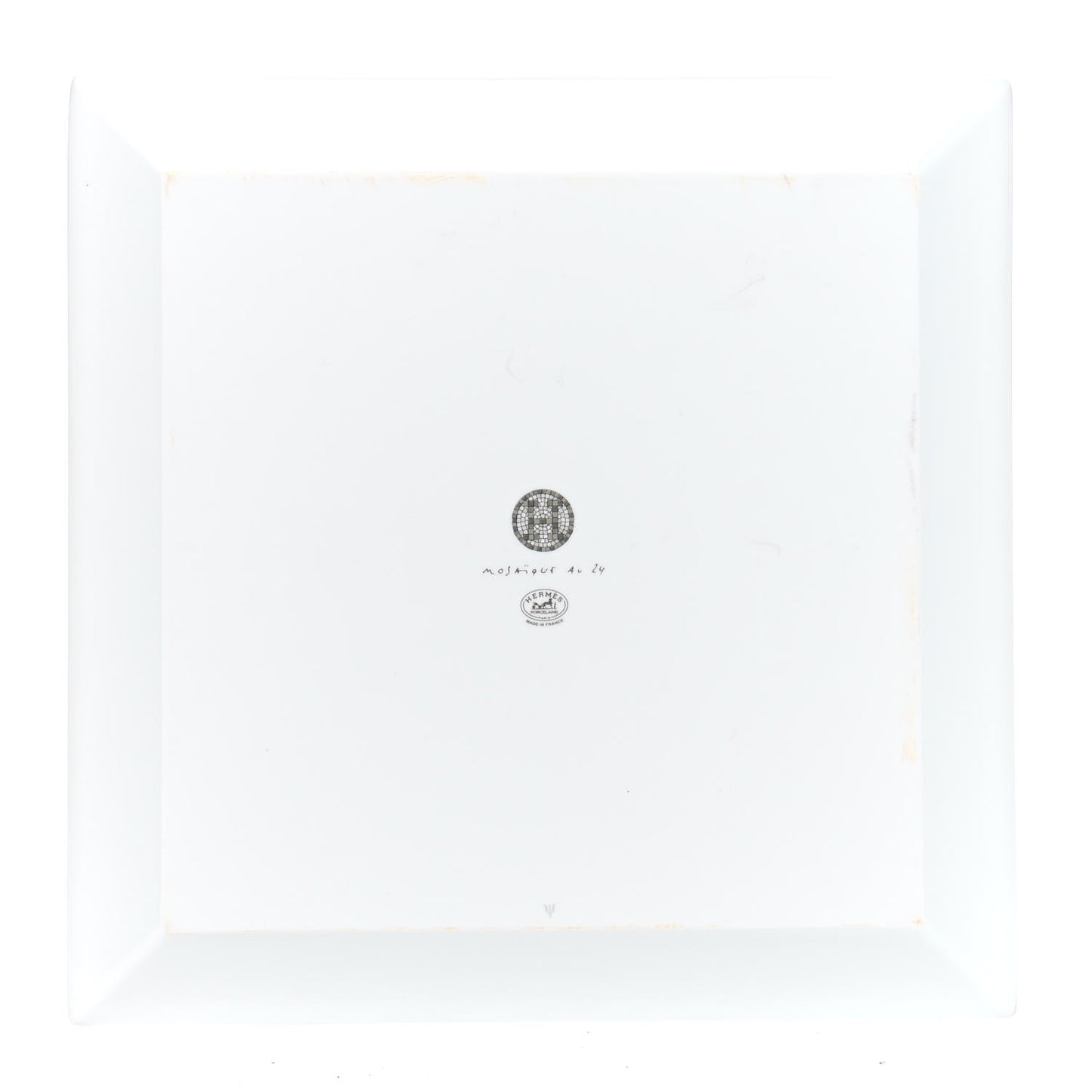 Porcelain Mosaique au 24 Platine Square Plate