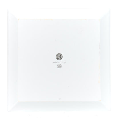 Hermes Porcelain Mosaique au 24 Platine Square Plate 4 of 5