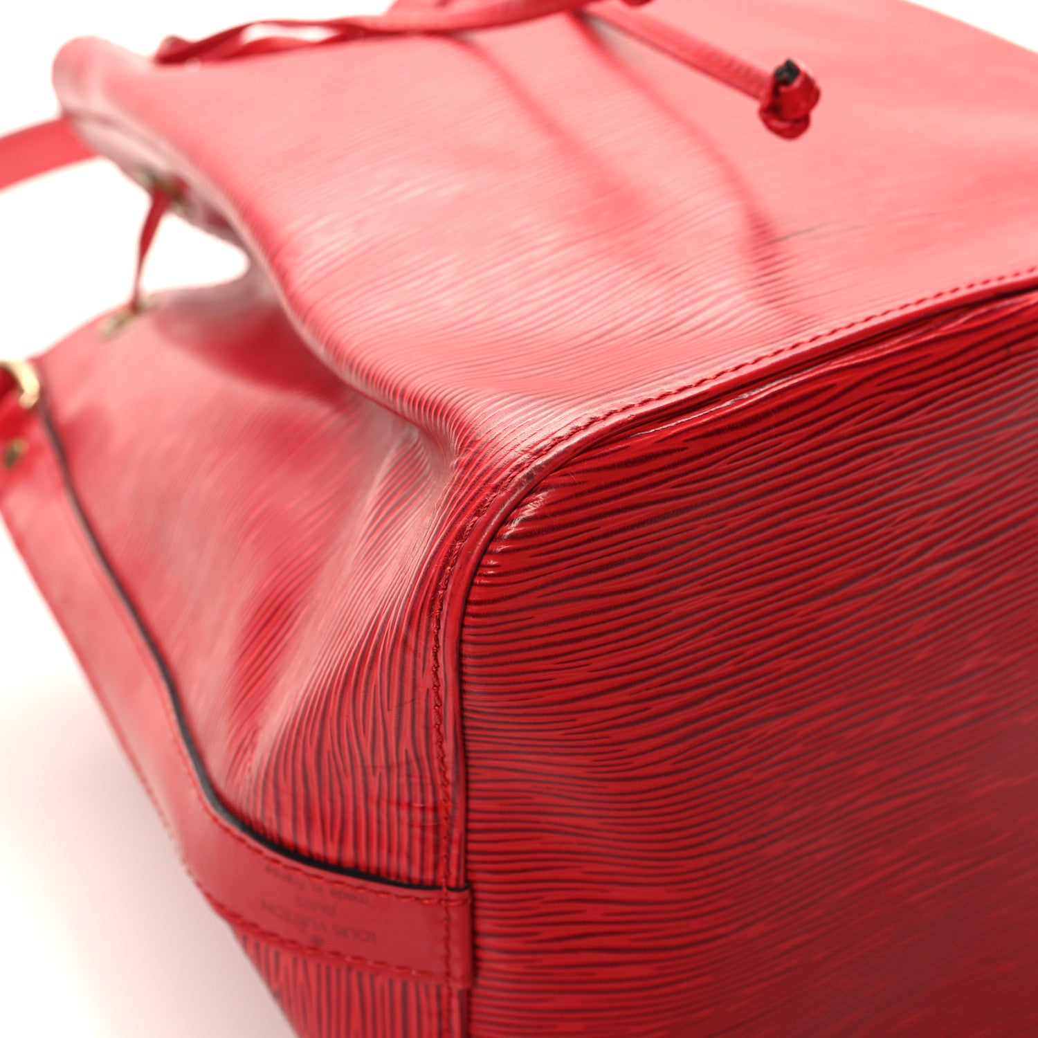 Louis Vuitton Epi Petit Noe Castillan Red 8 of 12