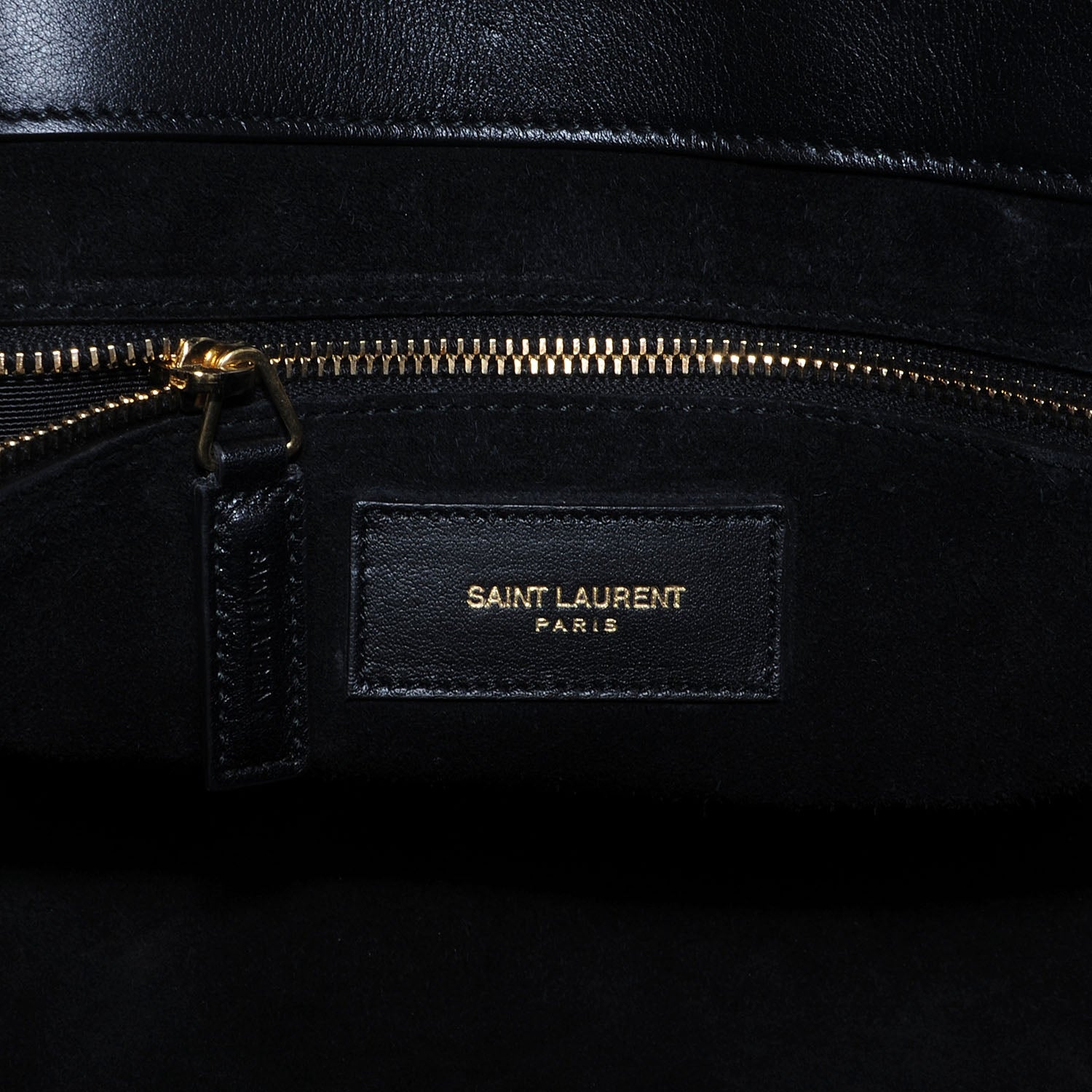 Saint Laurent Leather Large Sac de Jour Carryall Black 8 of 8