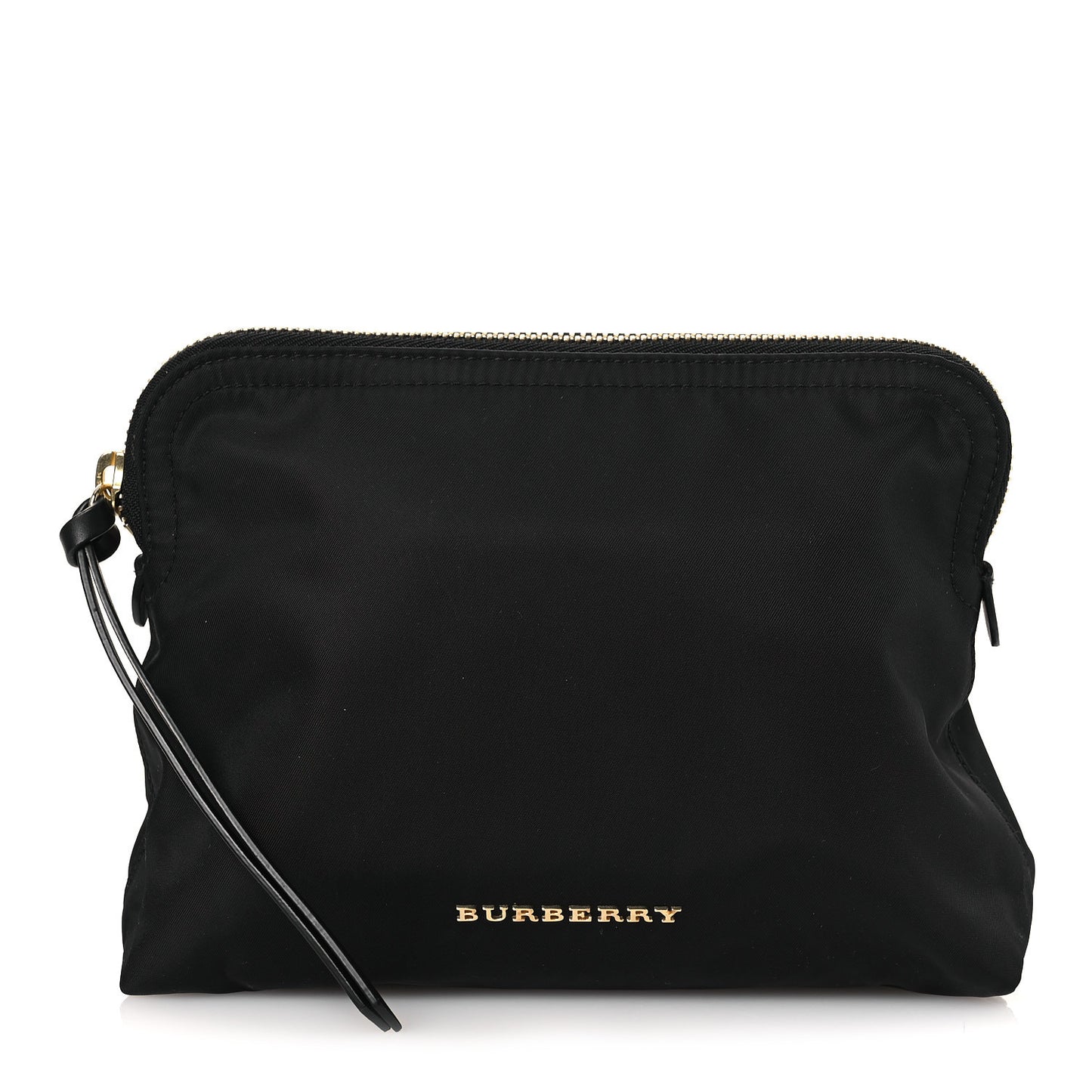Nylon Top Pouch Black