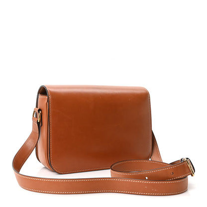 Celine Natural Calfskin Medium Triomphe Tan 3 of 11