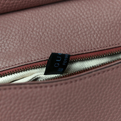 Gucci Calfskin Small GG Marmont Top Handle Bag Rosy Phard 8 of 12