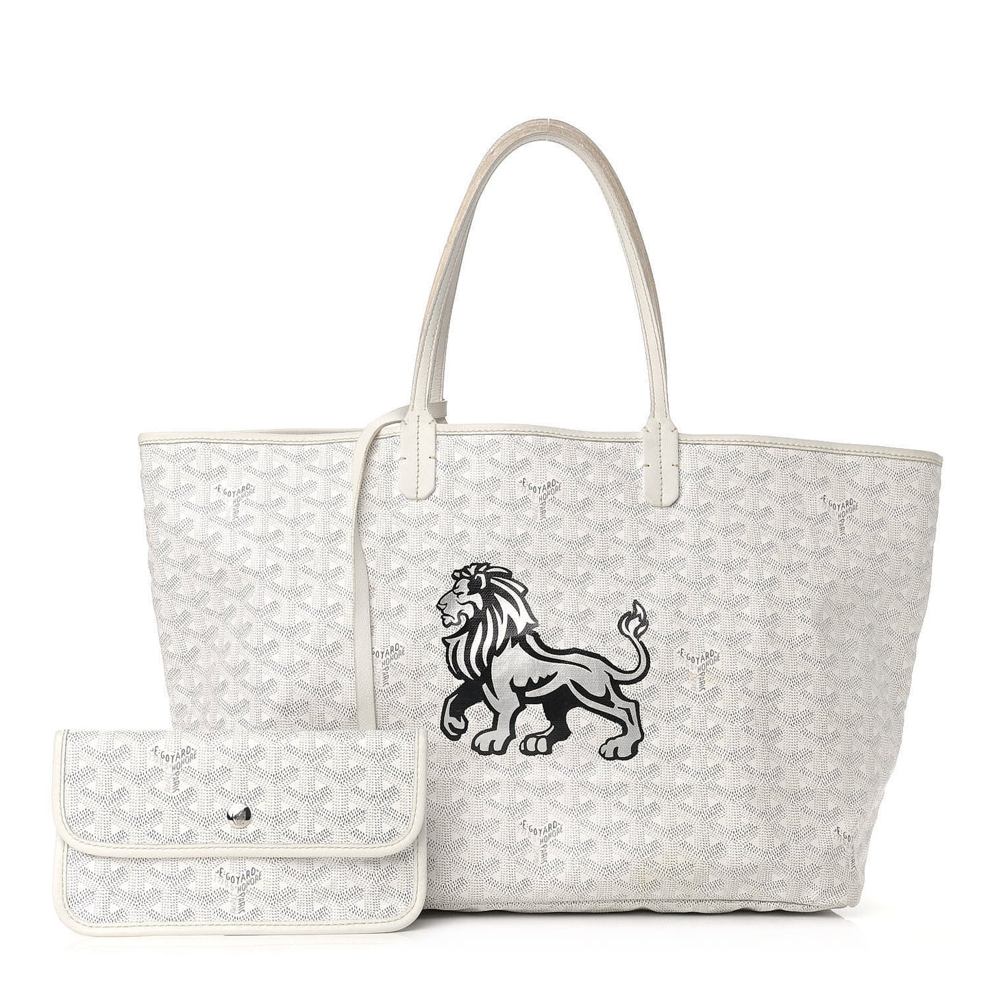 Goyardine Saint Louis PM White