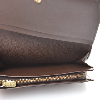 Louis Vuitton Damier Ebene Porte-Monnaie Tresor Wallet 5 of 11