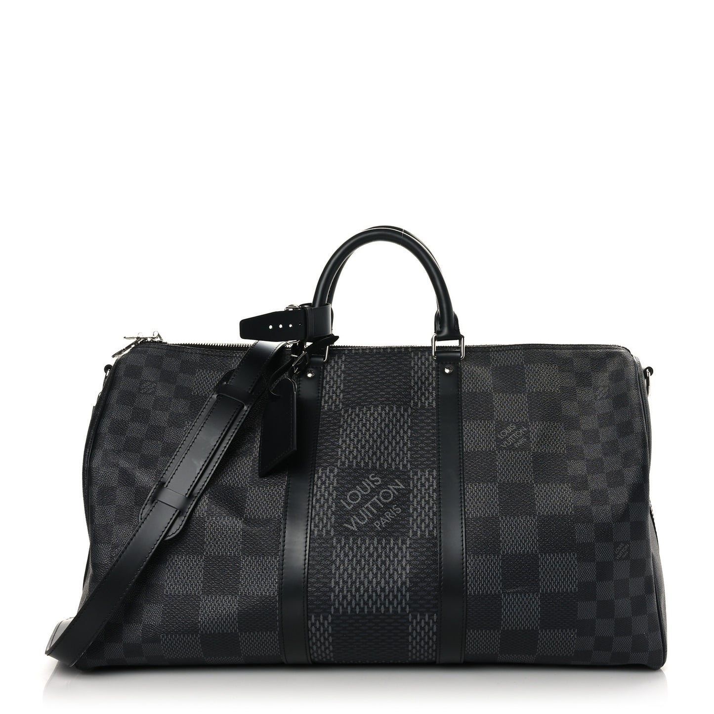 Damier Graphite 3D Keepall Bandouliere 50