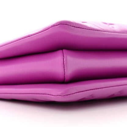 Louis Vuitton Lambskin Embossed Monogram Coussin BB Orchid 8 of 11