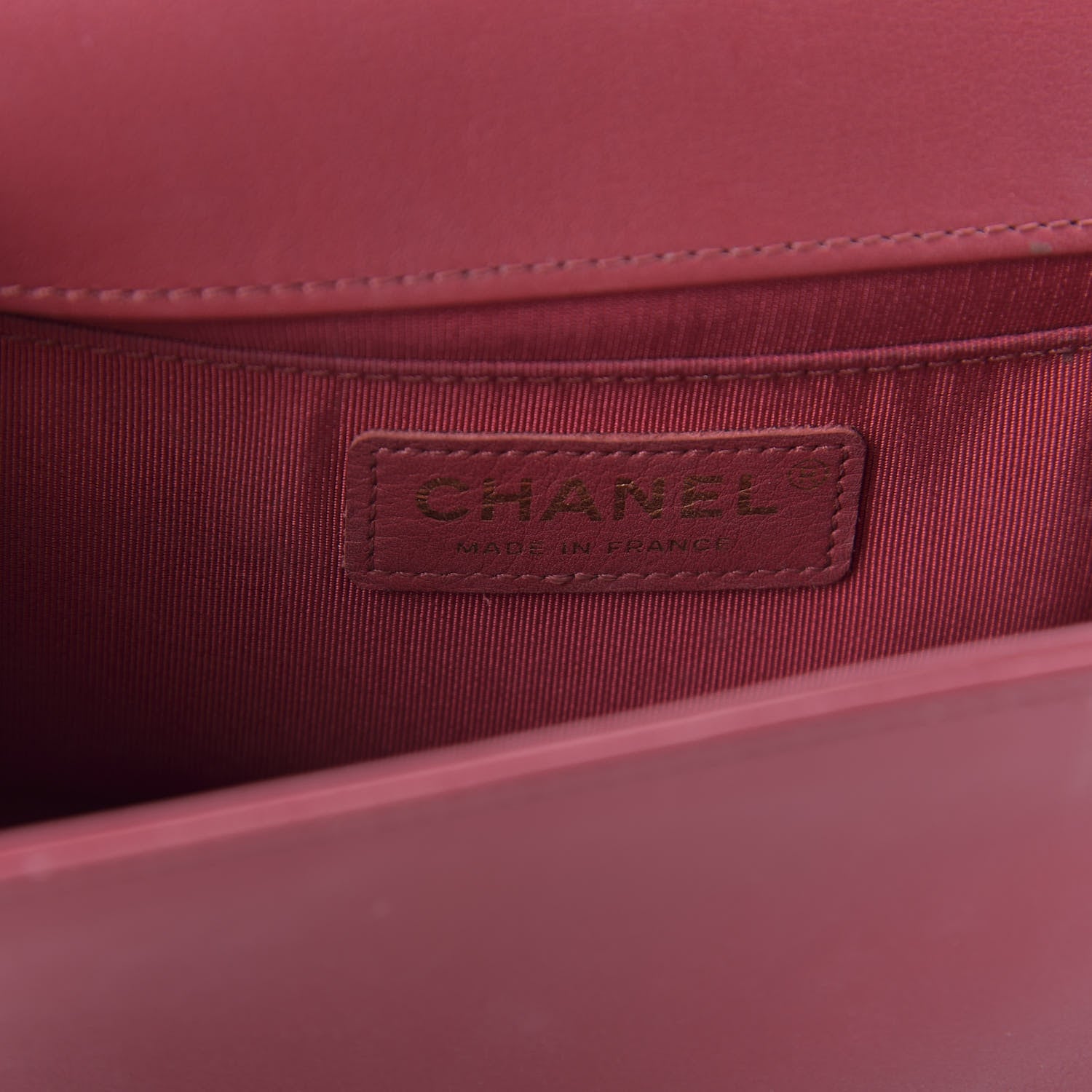Chanel Lambskin Quilted Medium Boy Flap Red 8 of 10