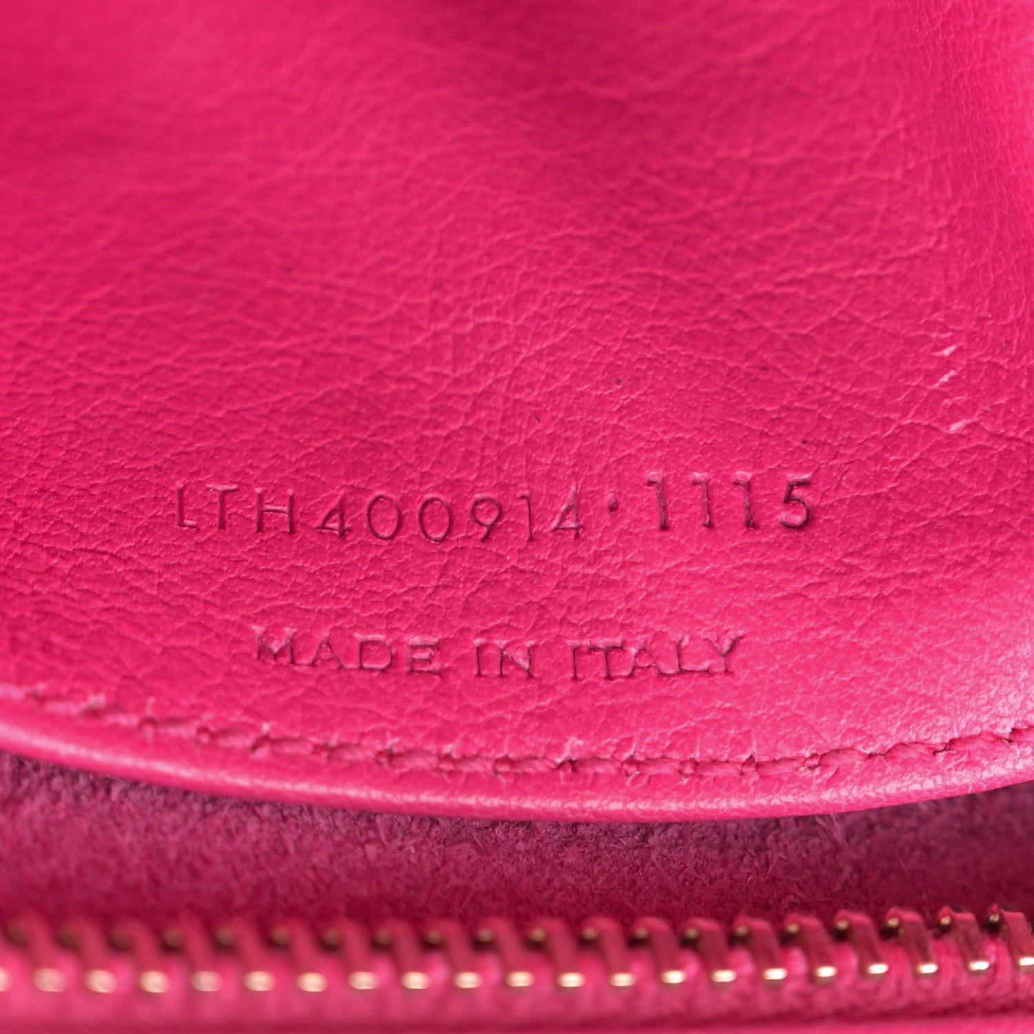 Saint Laurent Calfskin Small Monogram Cabas Fuchsia 7 of 15