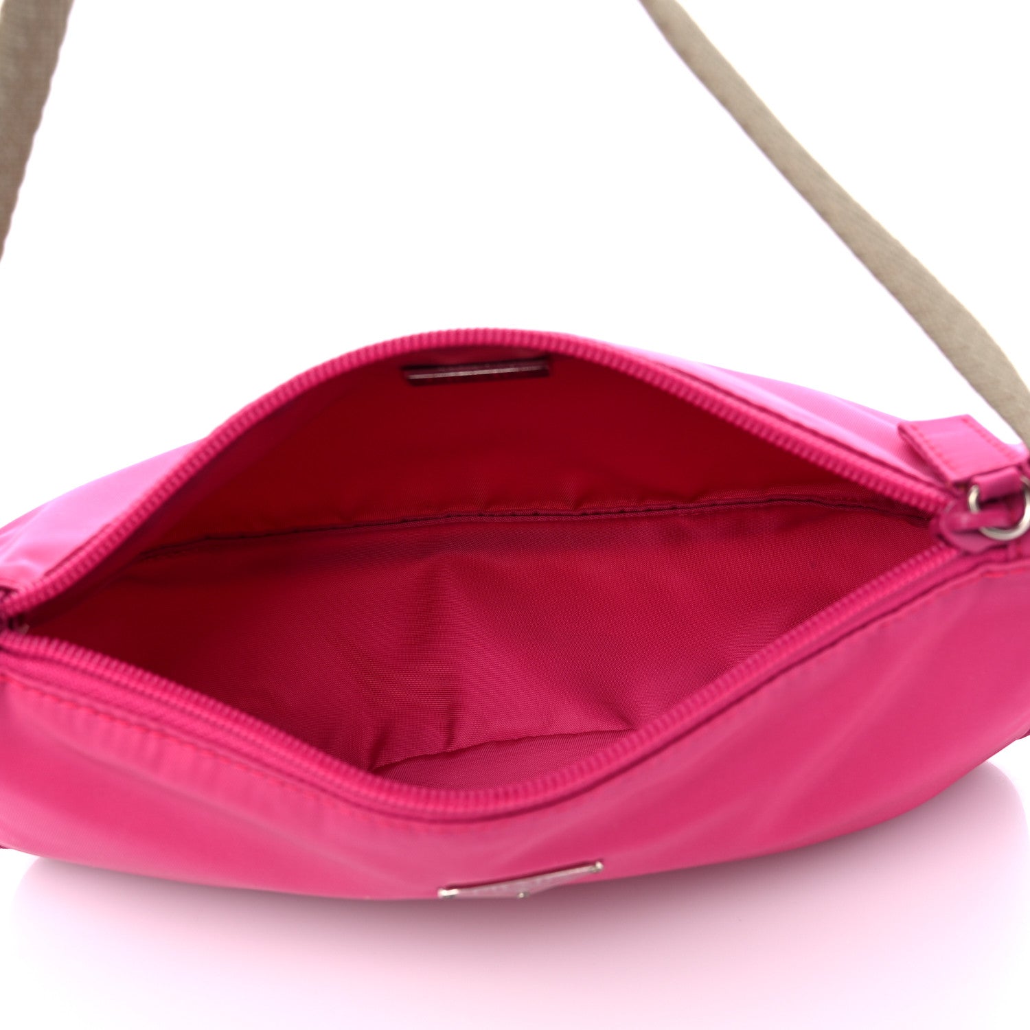 Prada Tessuto Nylon Sport Pochette Peonia 5 of 8