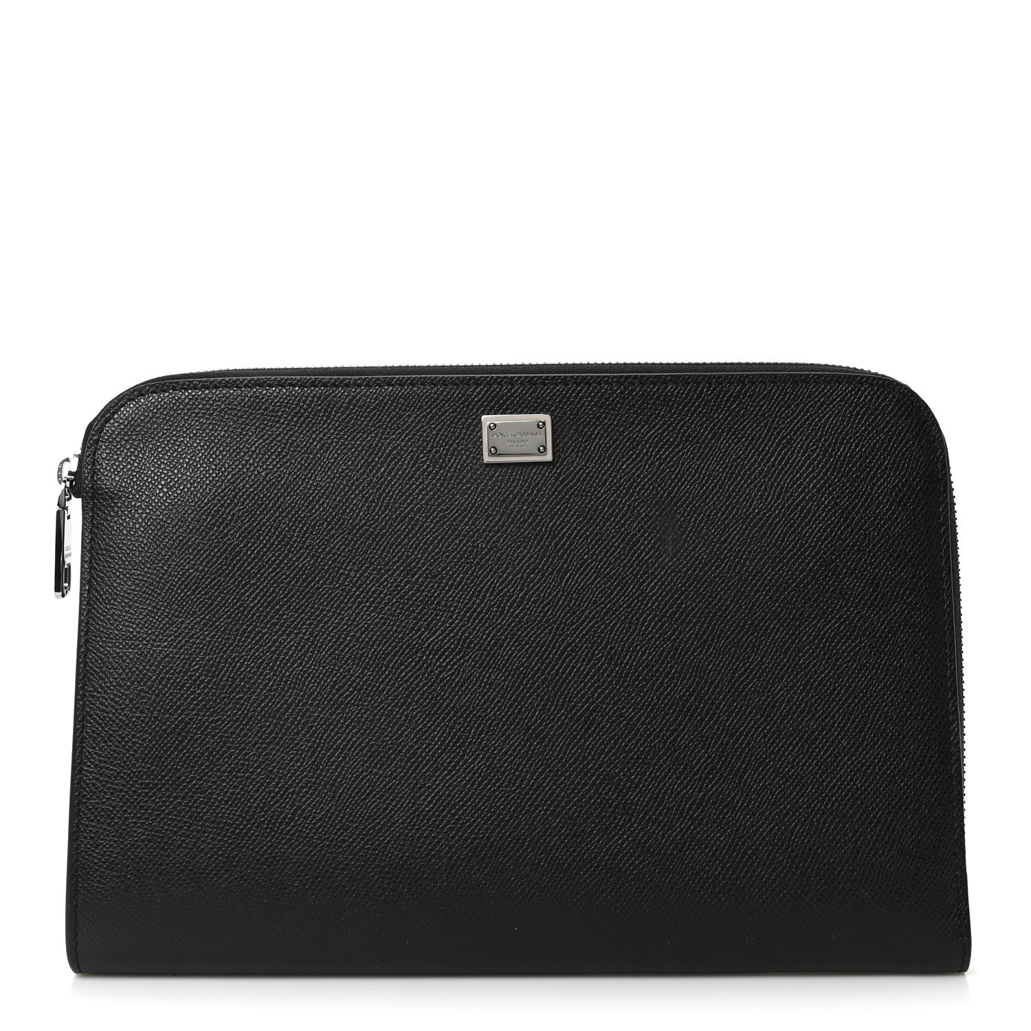 【最終値下げ】DOLCE&GABBANA ケース Dolce & Gabbana Alpine Calfskin Sicily Clutch Black 1777267