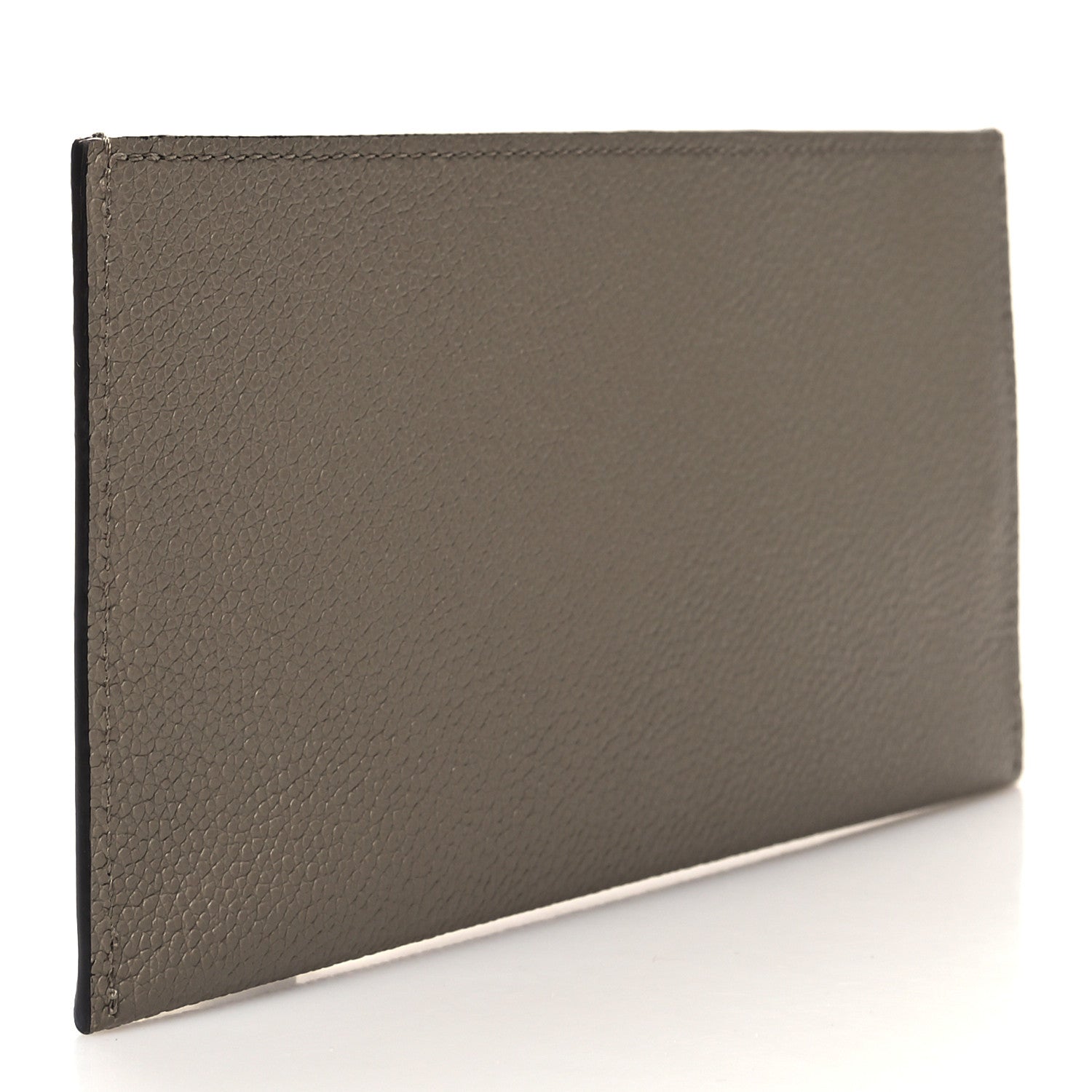 Louis Vuitton Calfskin Felicie Chain Wallet Card Holder Insert Tourterelle 3 of 8