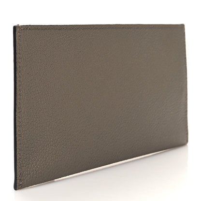 Louis Vuitton Calfskin Felicie Chain Wallet Card Holder Insert Tourterelle 3 of 8