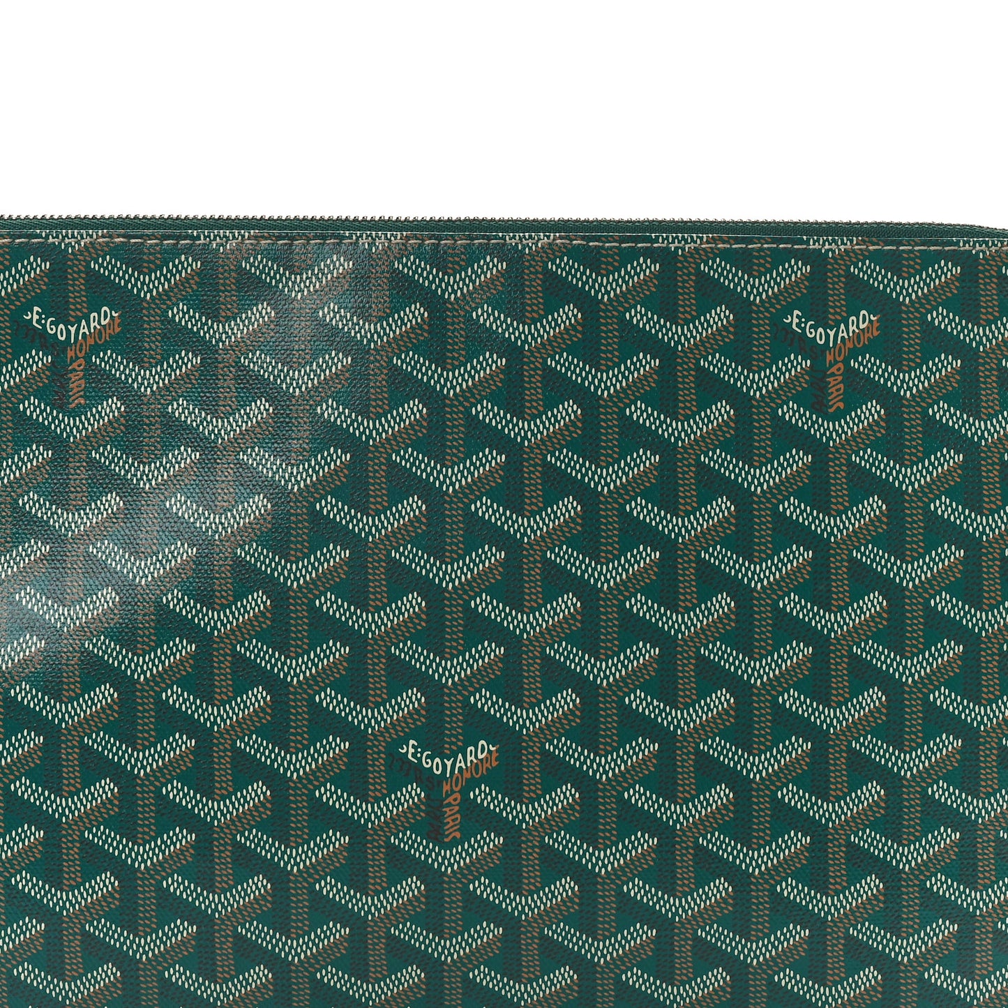 Goyardine Senat Pochette MM Green