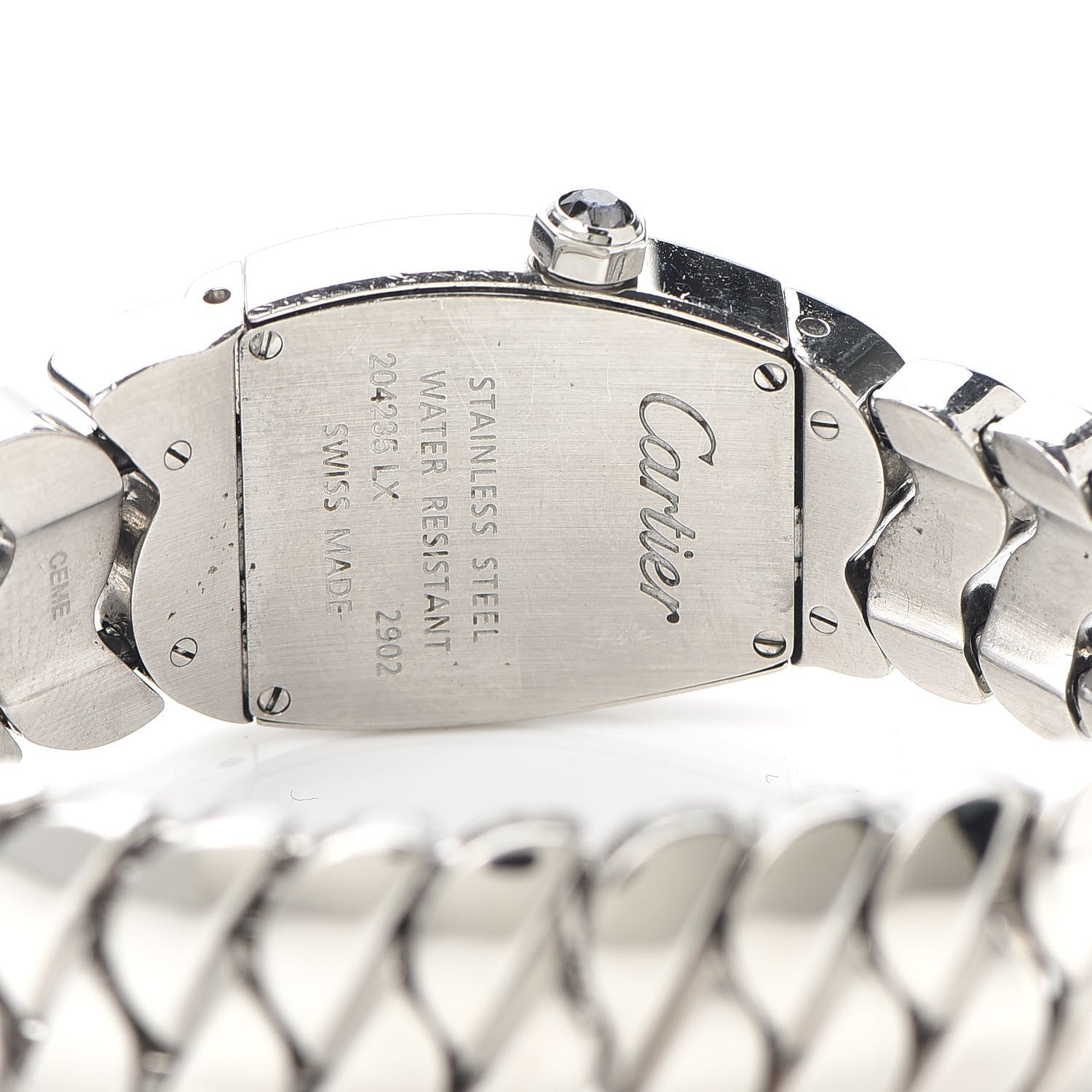 Cartier Stainless Steel 22mm La Dona Quartz Watch 4 of 5