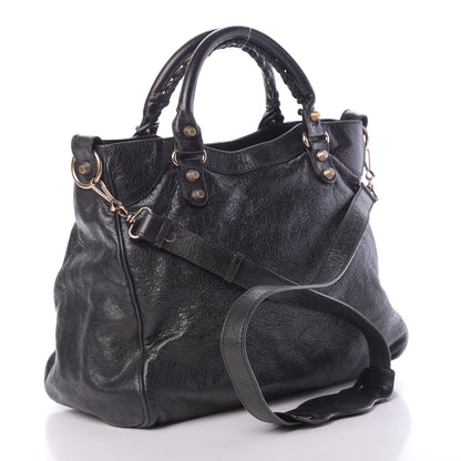 Balenciaga Agneau Giant 12 Rose Gold Hardware Velo Black 3 of 14
