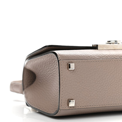 Moynat Taurillon Blush Rejane BB Tourterelle 8 of 9