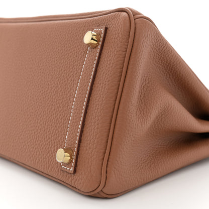 Hermes Togo Birkin 25 Gold 10 of 11