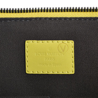 Louis Vuitton Damier Infini Porte-Documents Vert Acide 7 of 10