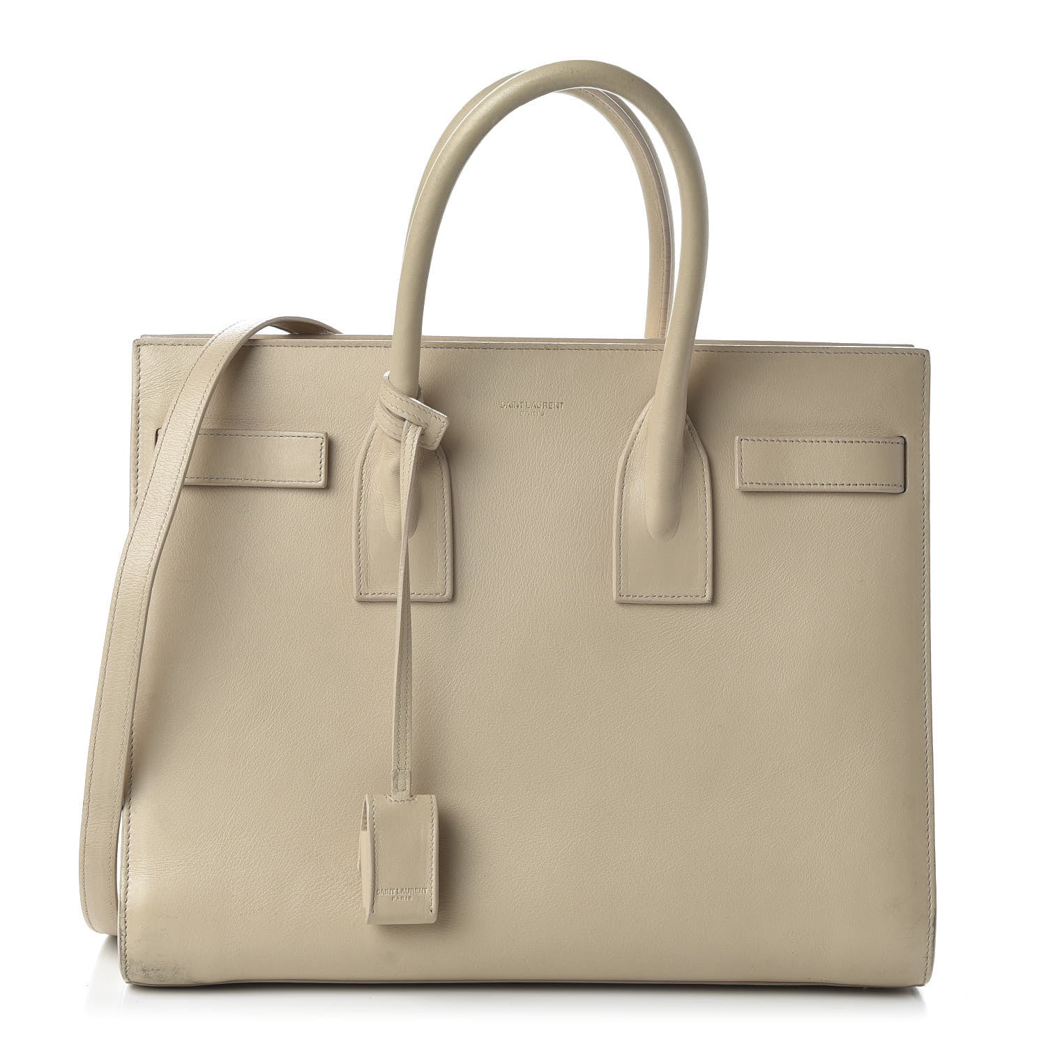 Saint Laurent Calfskin Small Sac De Jour Nude Powder 1 of 12