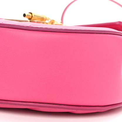 Chloe Calfskin Quilted Mini Drew Bijou Shoulder Bag Fuchsia Rose 10 of 10