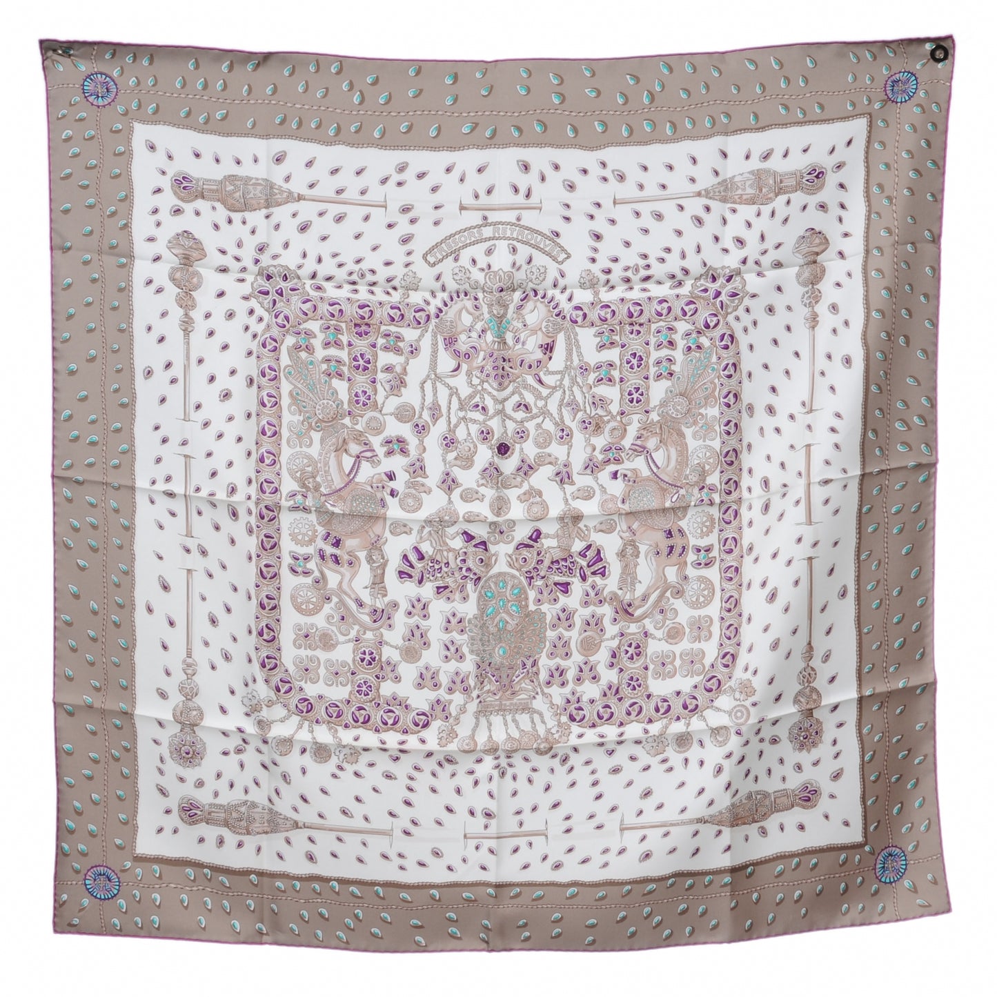 Silk Tresors Retrouves Scarf 90