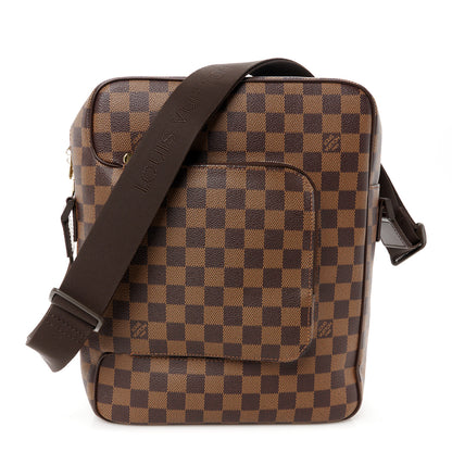 Louis Vuitton Damier Ebene Olav MM Messenger Bag 1 of 10