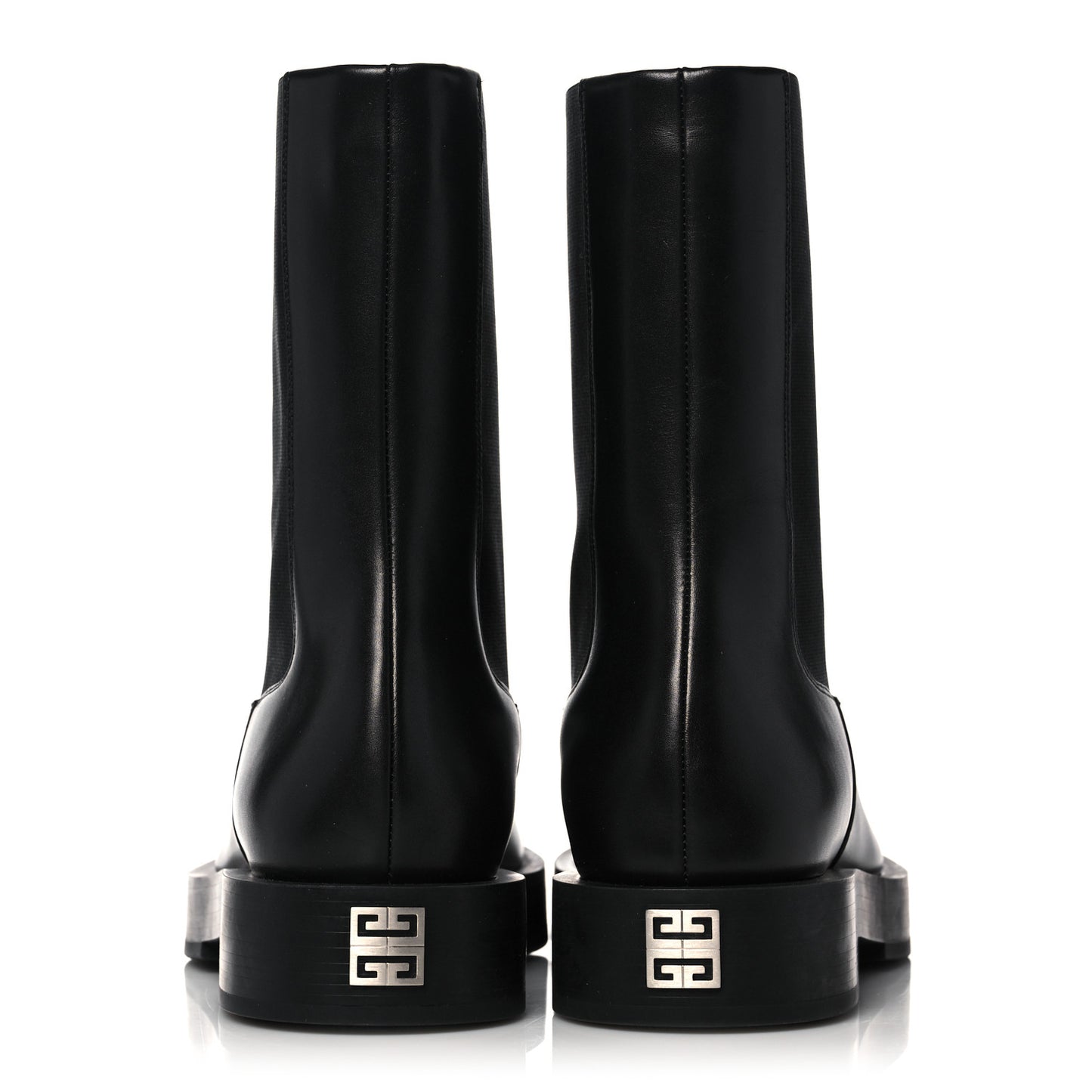 Square Chelsea Boots 40 Black