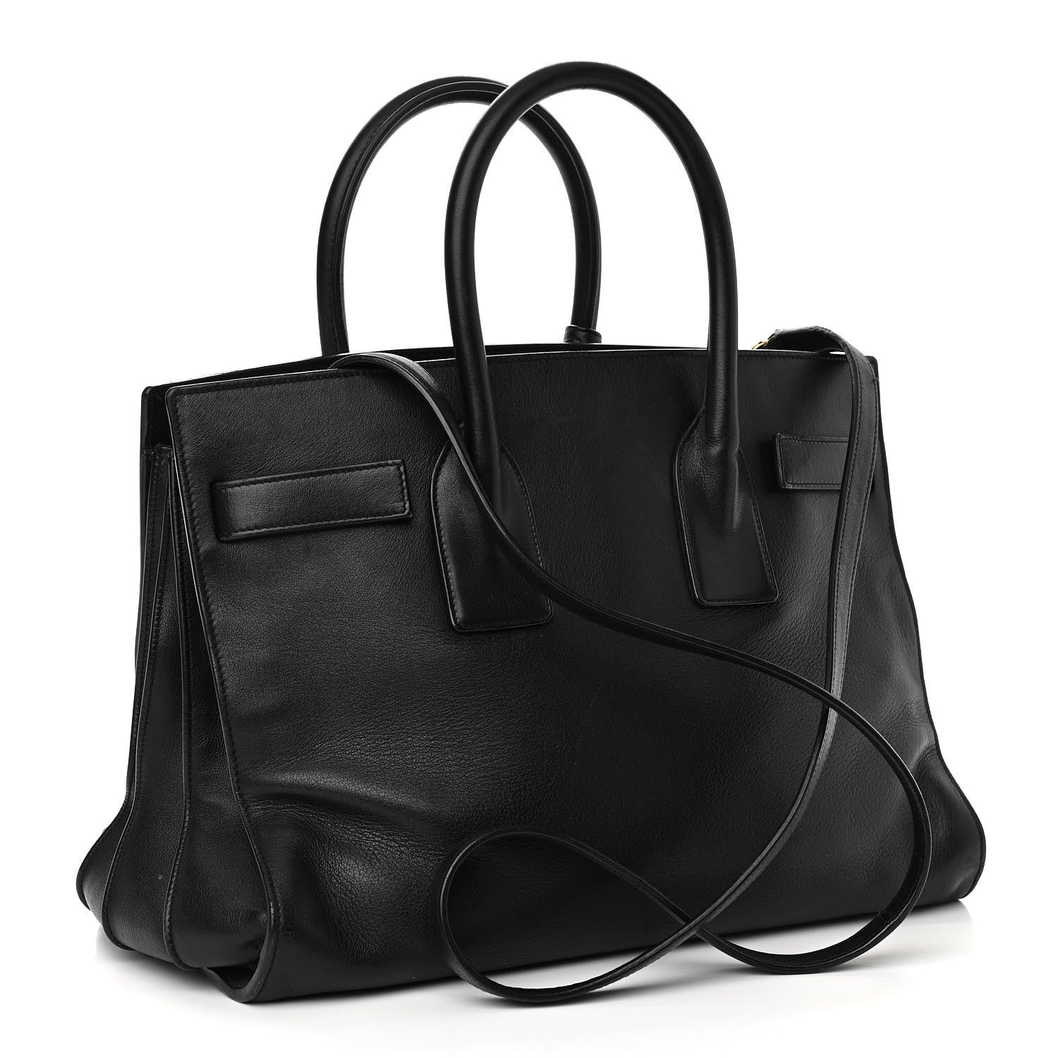 Saint Laurent Calfskin Small Sac De Jour Black 2 of 16