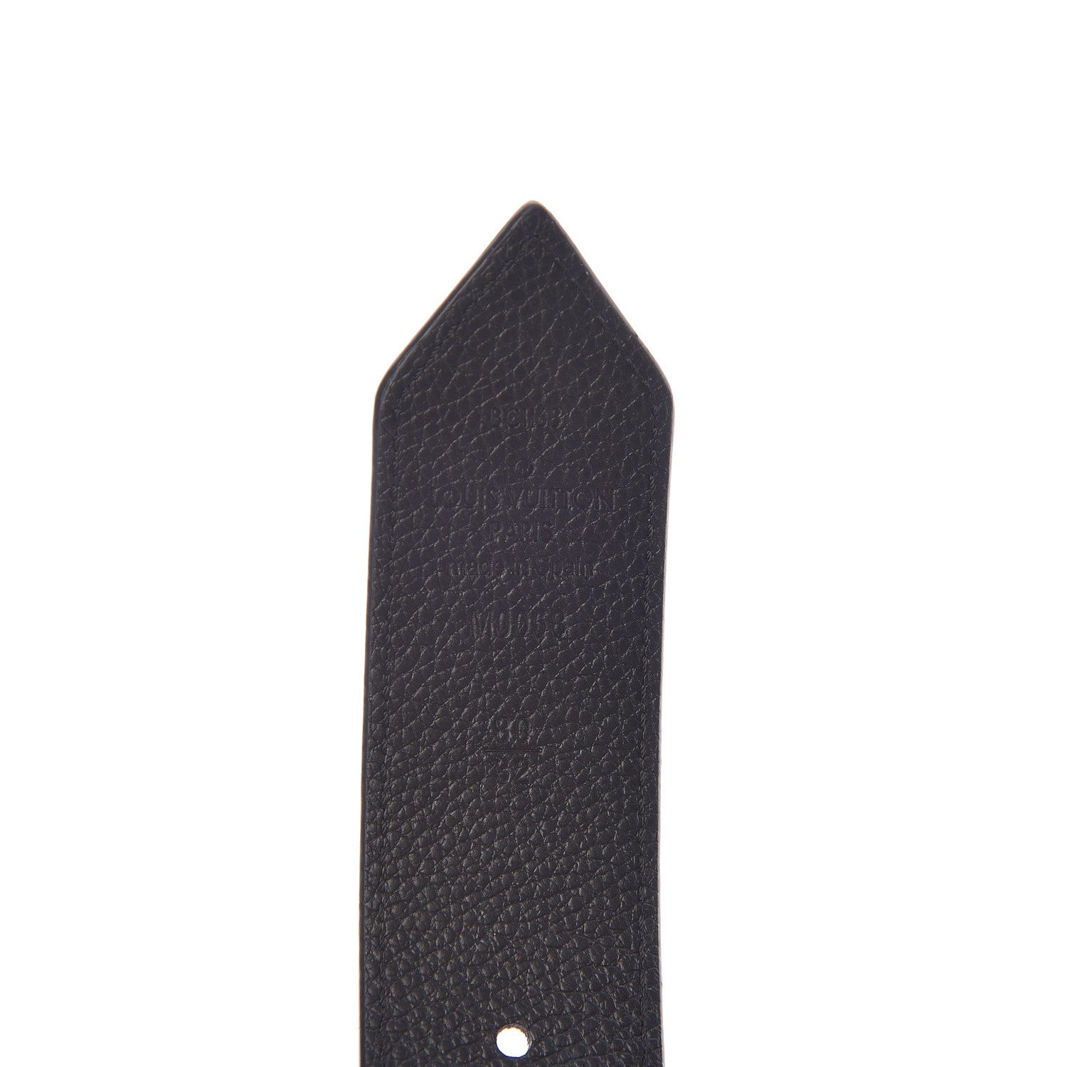 Louis Vuitton Calfskin Monogram 35mm LV Circle Reversible Belt 80 32 Black 4 of 7