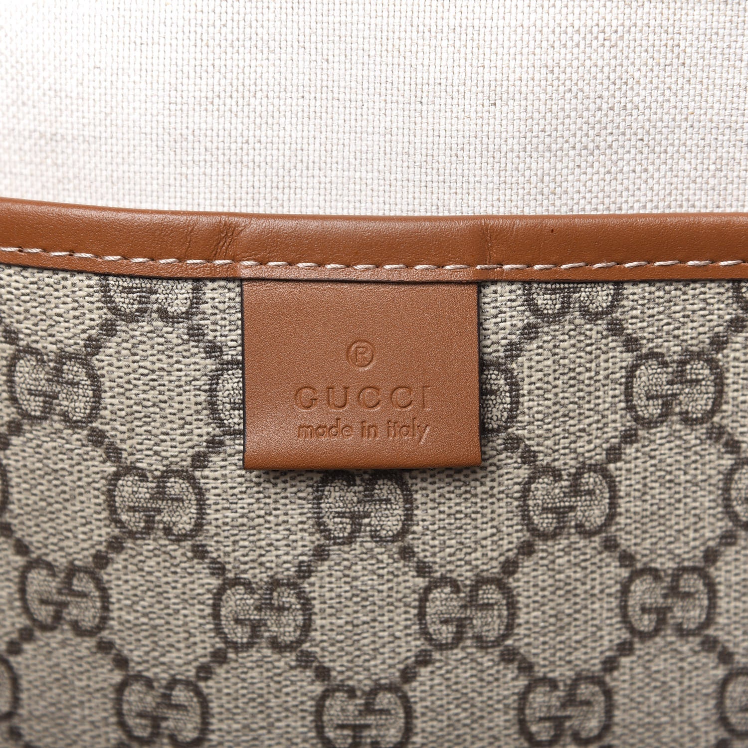 Gucci GG Plus Monogram Medium Signature Web Loop Tote Brown 8 of 10
