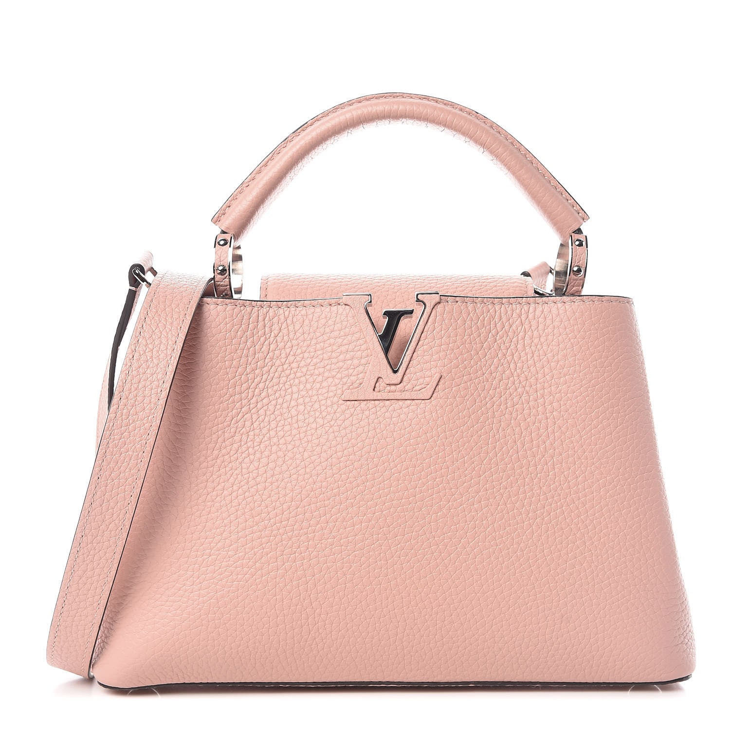 Louis Vuitton Taurillon Capucines BB Magnolia 1 of 8