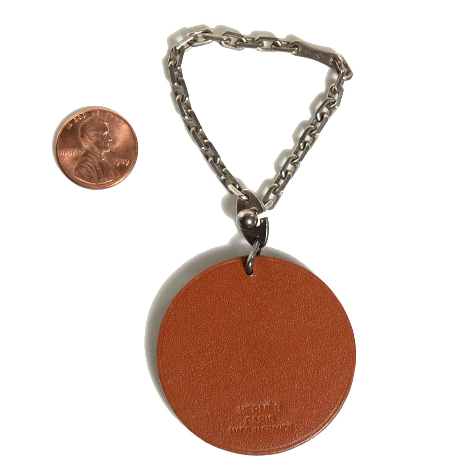 Hermes Barenia Horse Key Chain 2 of 5
