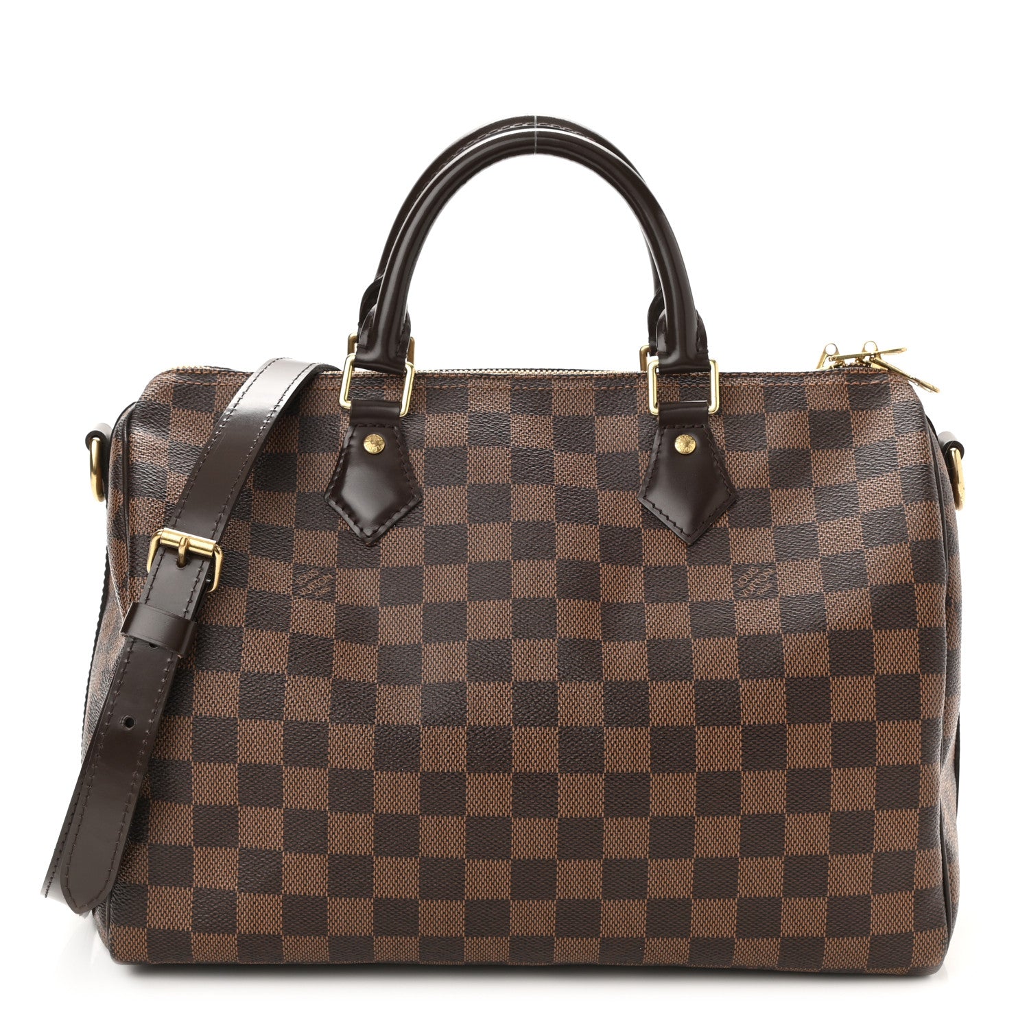 Louis Vuitton Damier Ebene Speedy Bandouliere 30 1 of 9