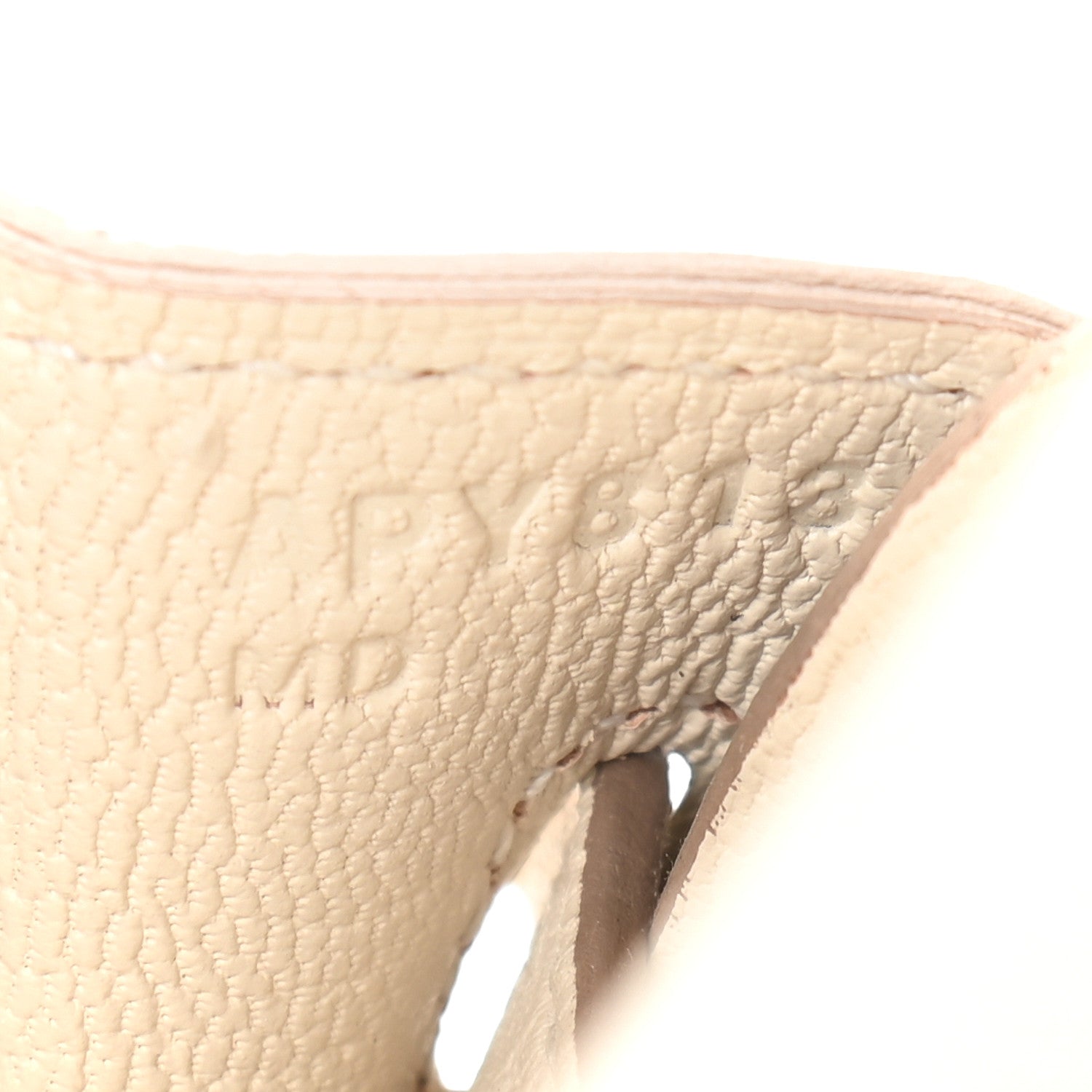 Hermes Togo Birkin 25 Craie 7 of 11