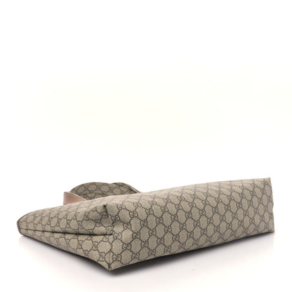 Gucci GG Plus Monogram Medium Signature Web Loop Tote Light Brown 4 of 9