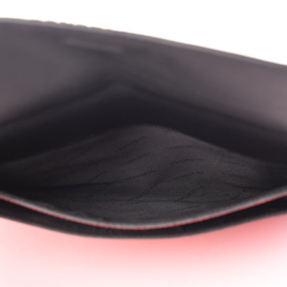 Burberry Metallic Calfskin Envelope Clutch Red 7 of 9